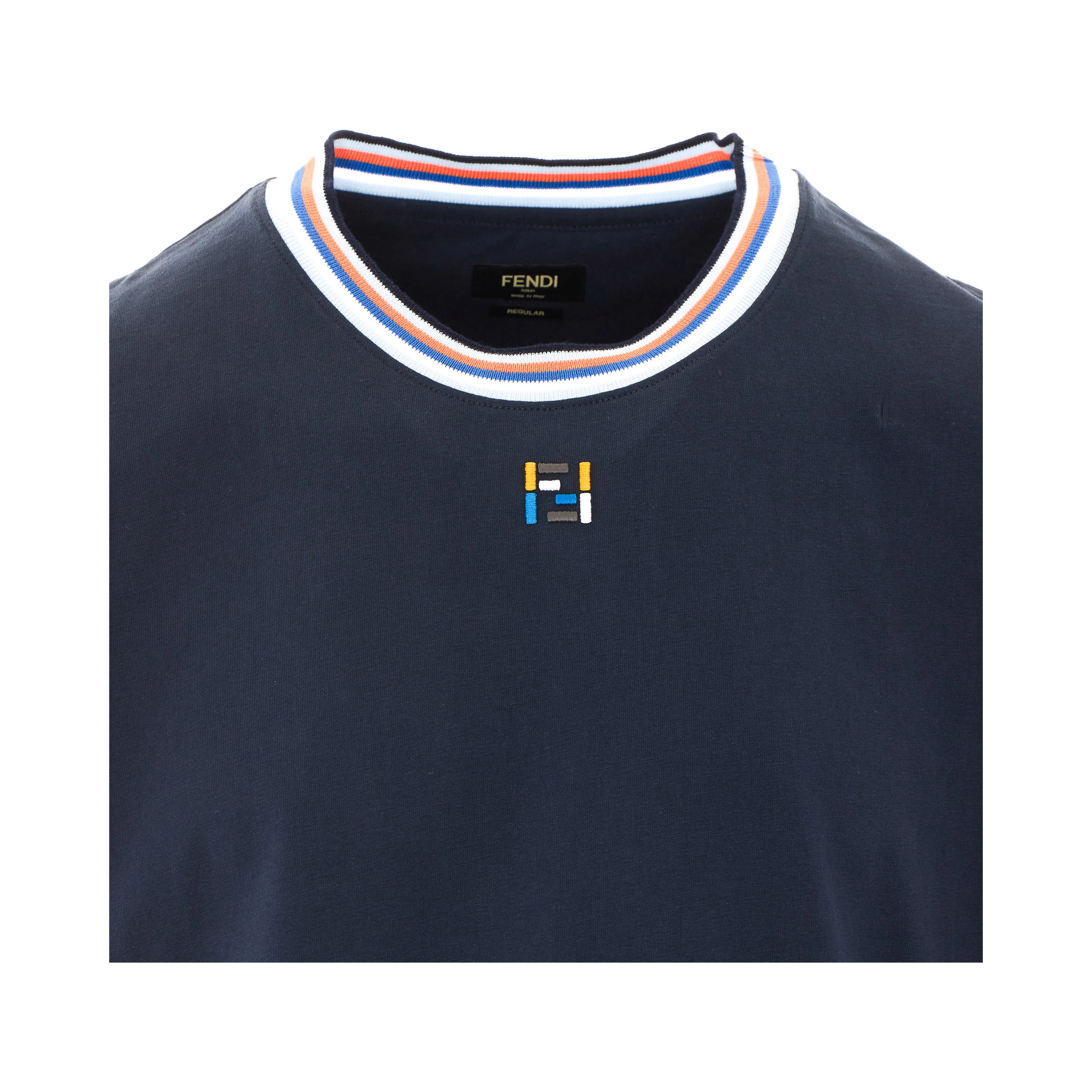 Fendi T-shirts and Polos Blue