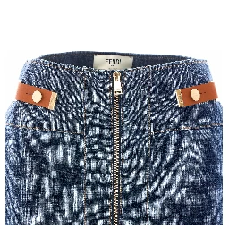 Fendi Skirts Blue