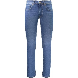 Blu Cotton Men Jeans