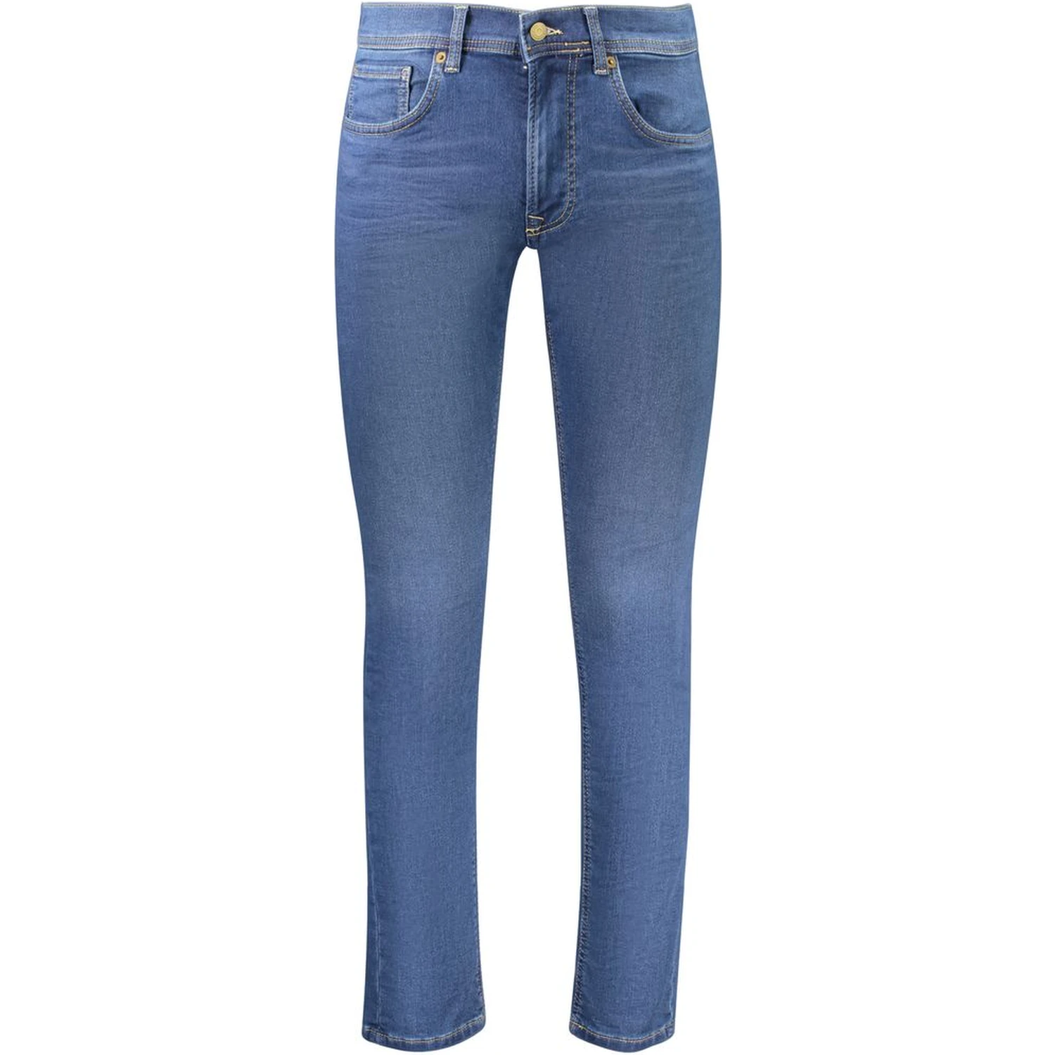 Blu Cotton Men Jeans