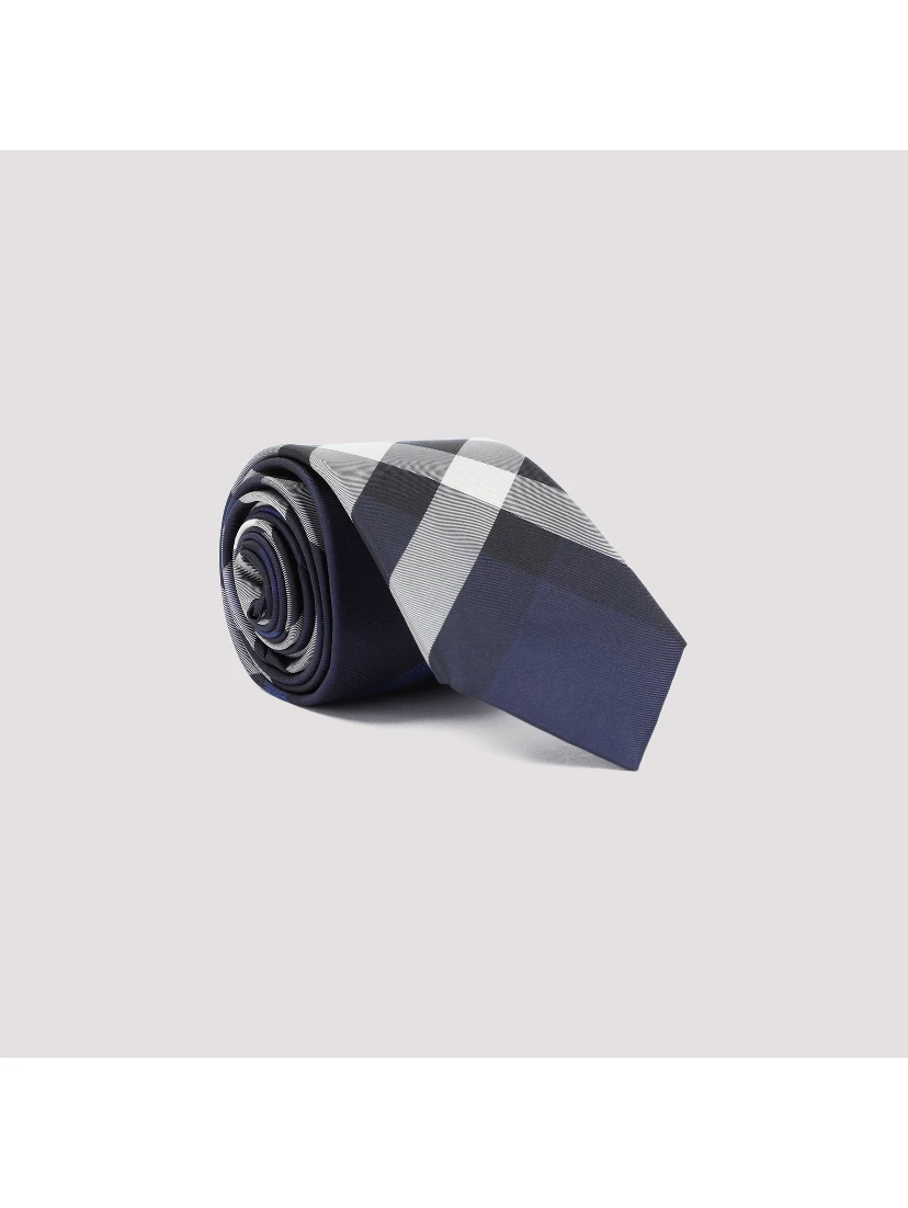 Burberry Classic Cut Check Silk Tie