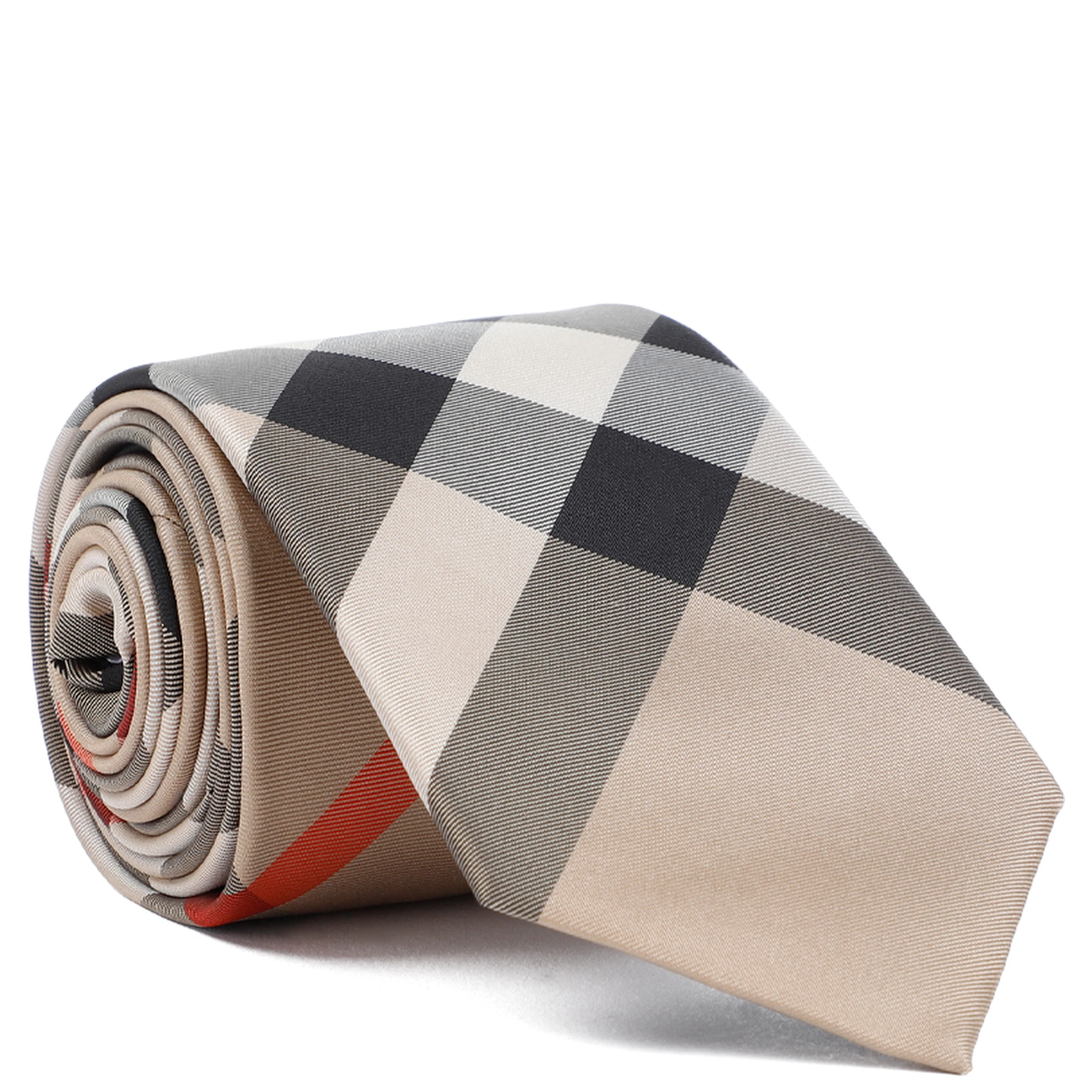 Burberry Classic Cut Check Silk Tie