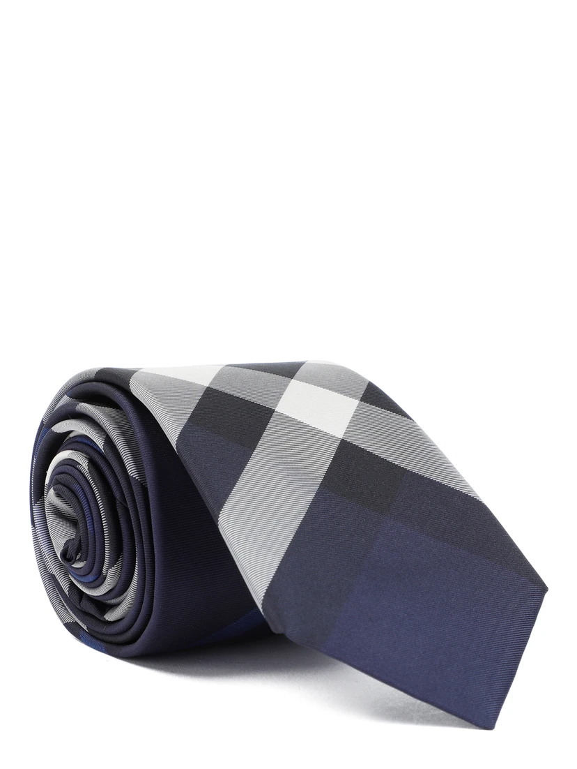 Burberry Classic Cut Check Silk Tie