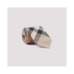 Burberry Classic Cut Check Silk Tie