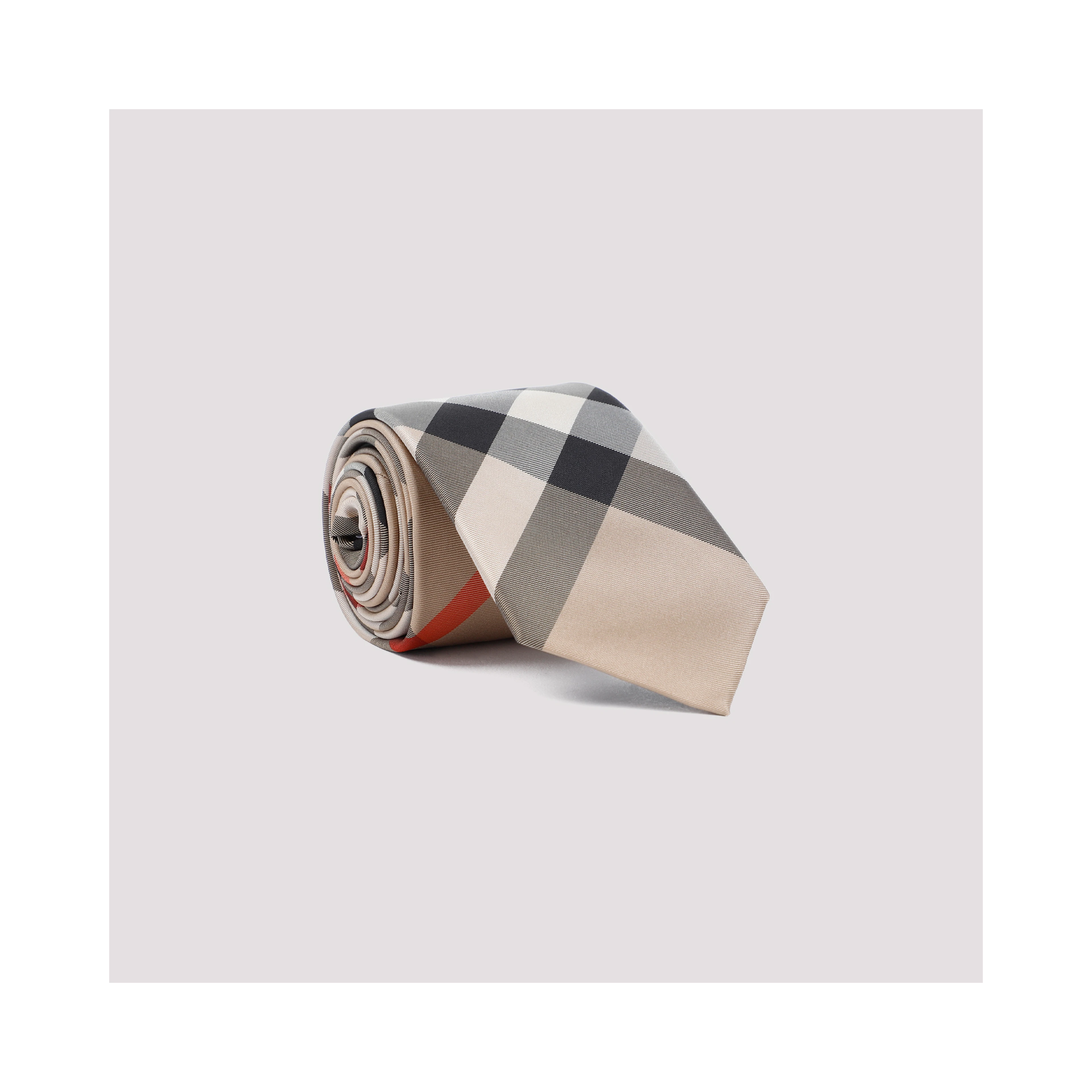 Burberry Classic Cut Check Silk Tie