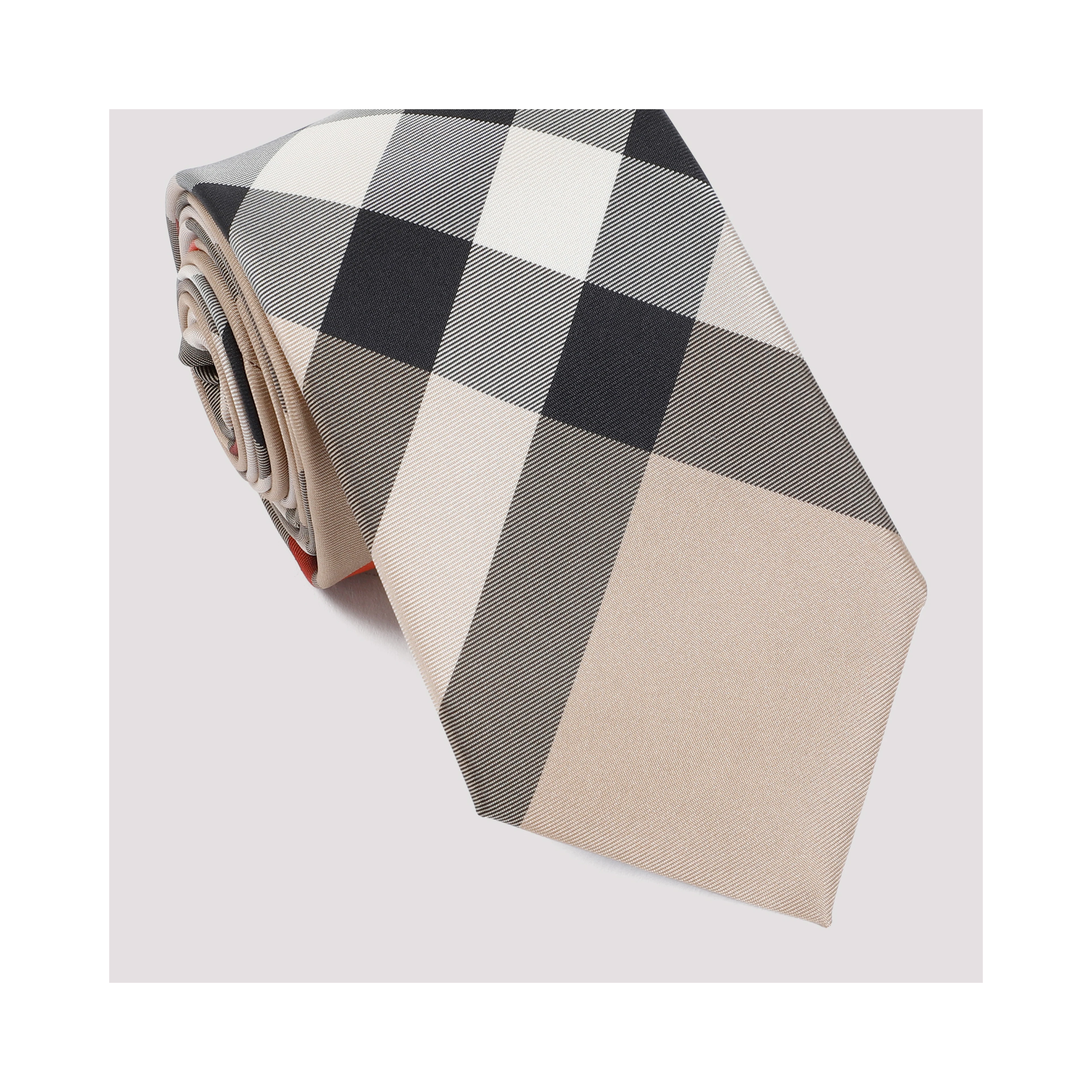Burberry Classic Cut Check Silk Tie