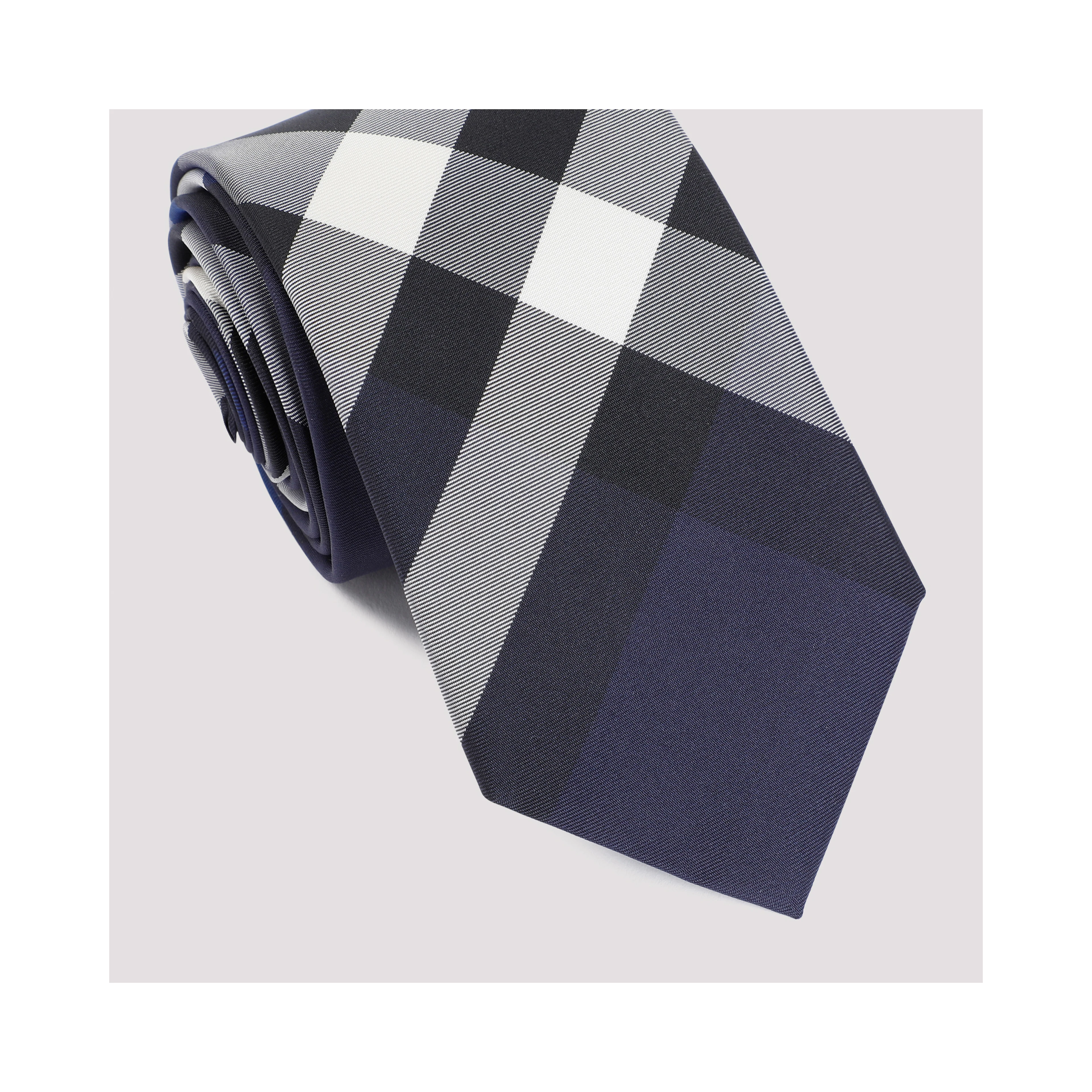 Burberry Classic Cut Check Silk Tie