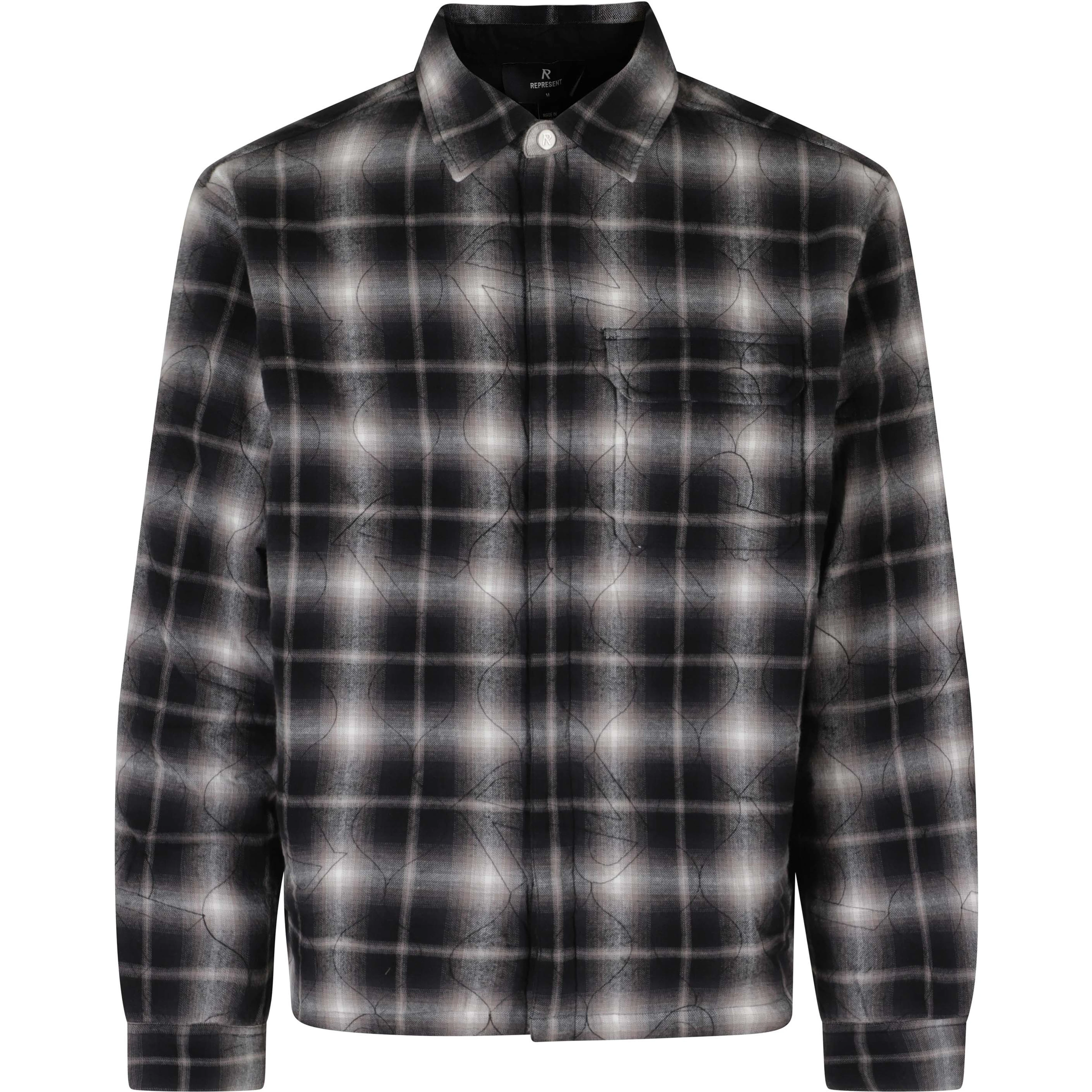 LOGO QUILTED SHIRT