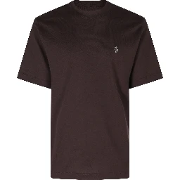 TSHIRT COLLO ALTO RICAMO
