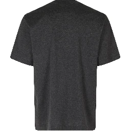 TSHIRT COLLO ALTO RICAMO