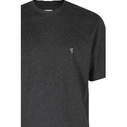 TSHIRT COLLO ALTO RICAMO