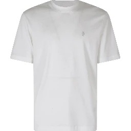 TSHIRT COLLO ALTO RICAMO