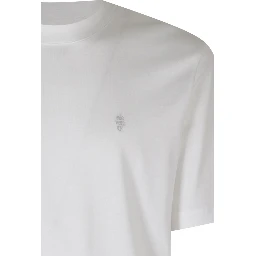 TSHIRT COLLO ALTO RICAMO