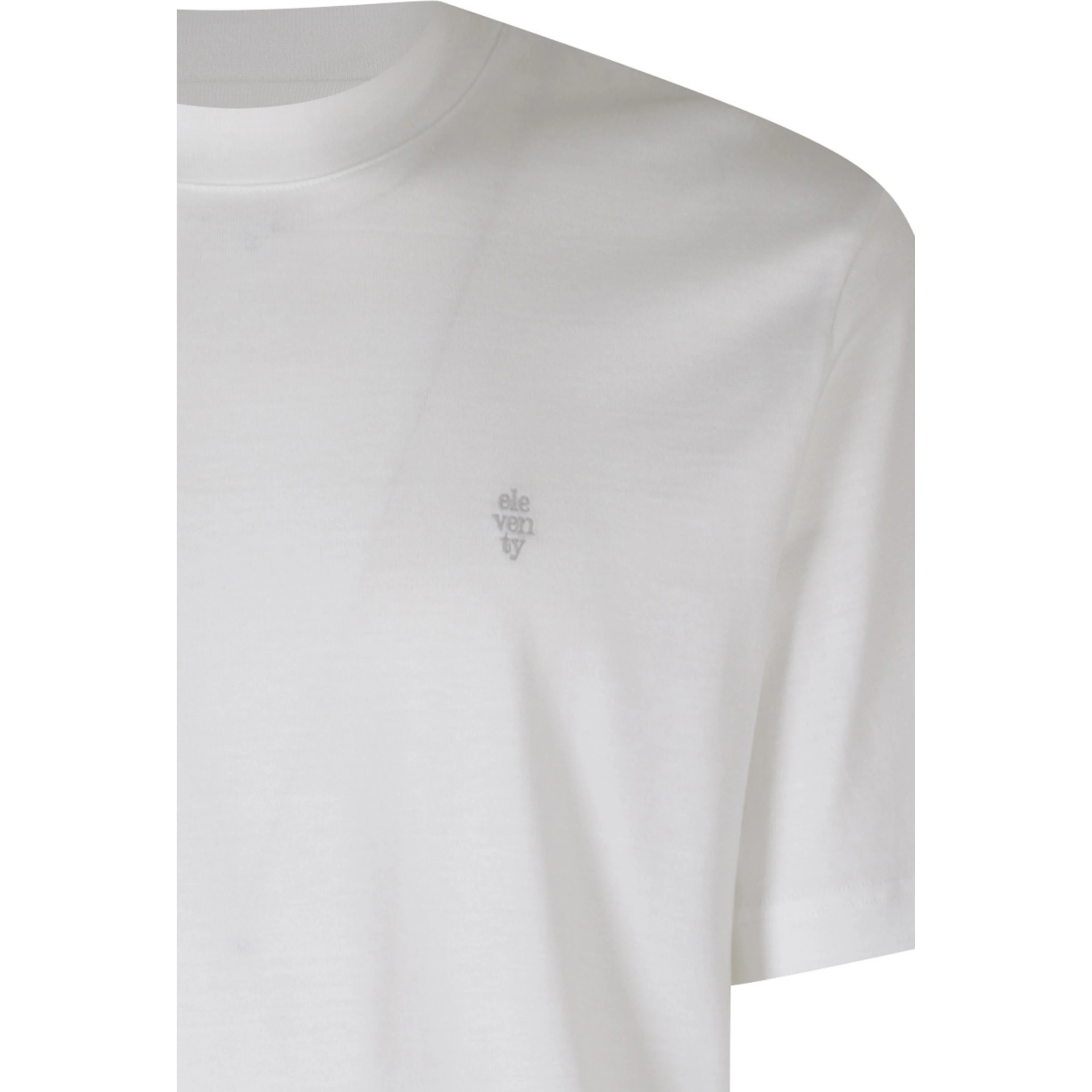 TSHIRT COLLO ALTO RICAMO