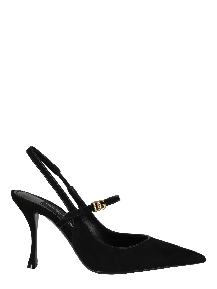 SLINGBACK SUEDE NAPPA