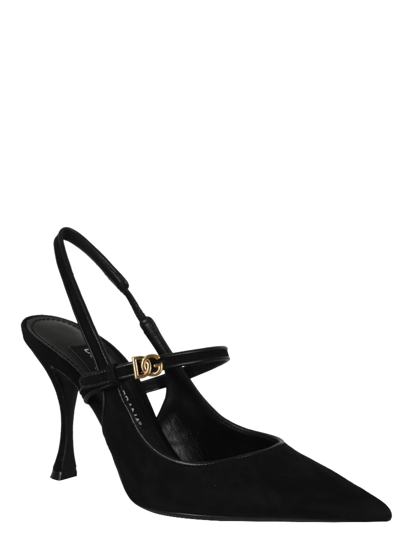 SLINGBACK SUEDE NAPPA