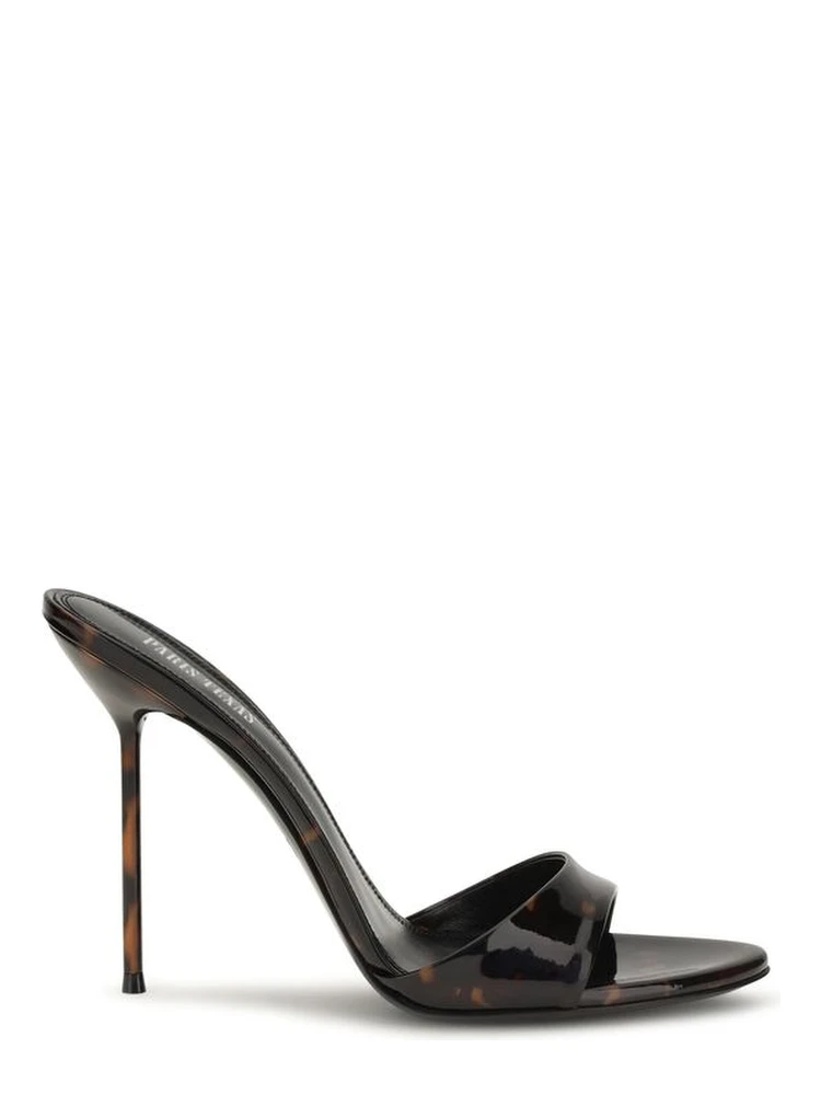 Black Calf Leather Bos Taurus Mules
