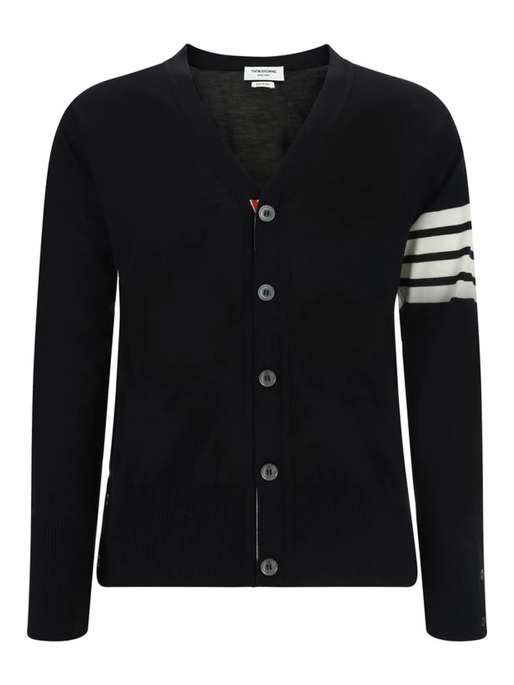 Black Wool Oves Aries Cardigan