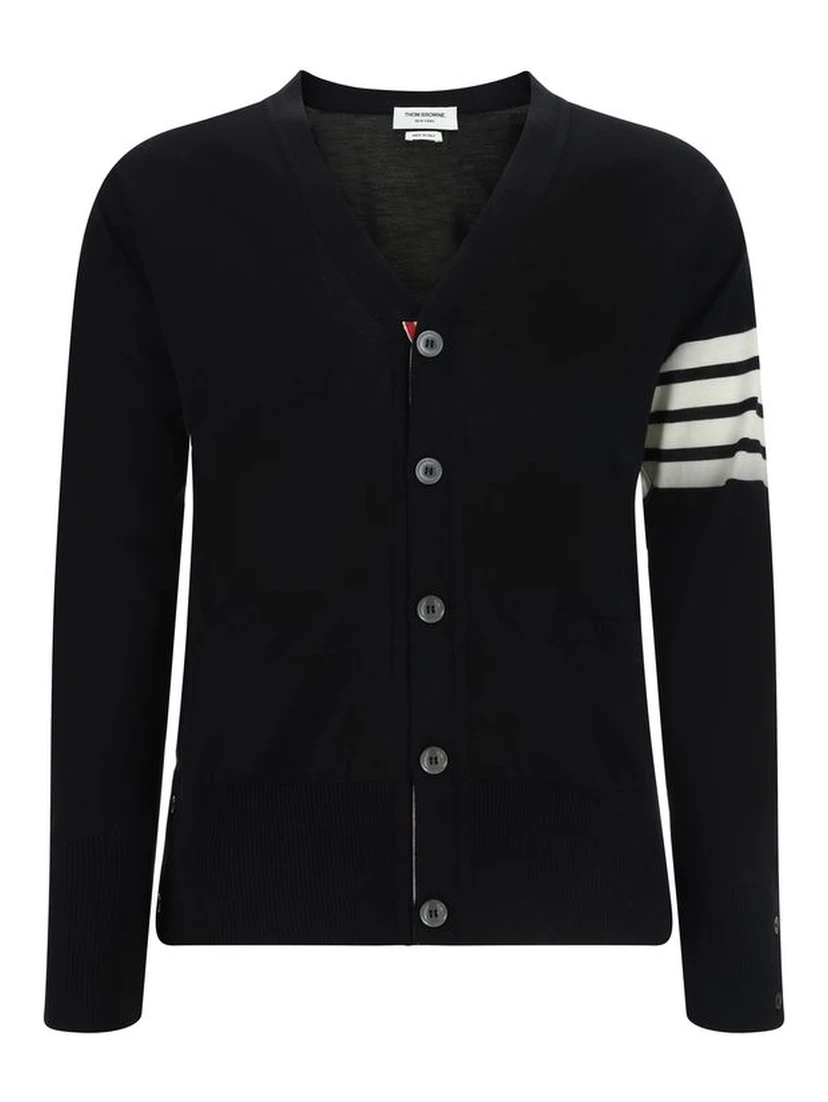 Black Wool Oves Aries Cardigan