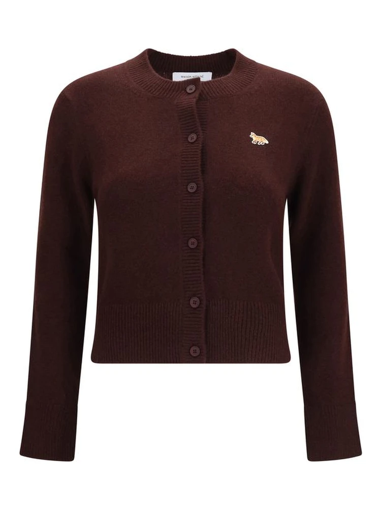 Brown Wool Oves Aries Cardigan