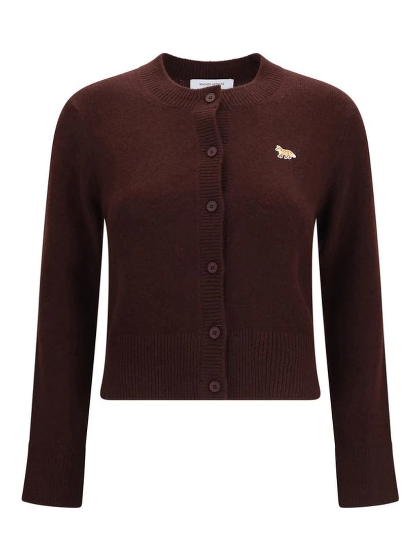 Brown Wool Oves Aries Cardigan