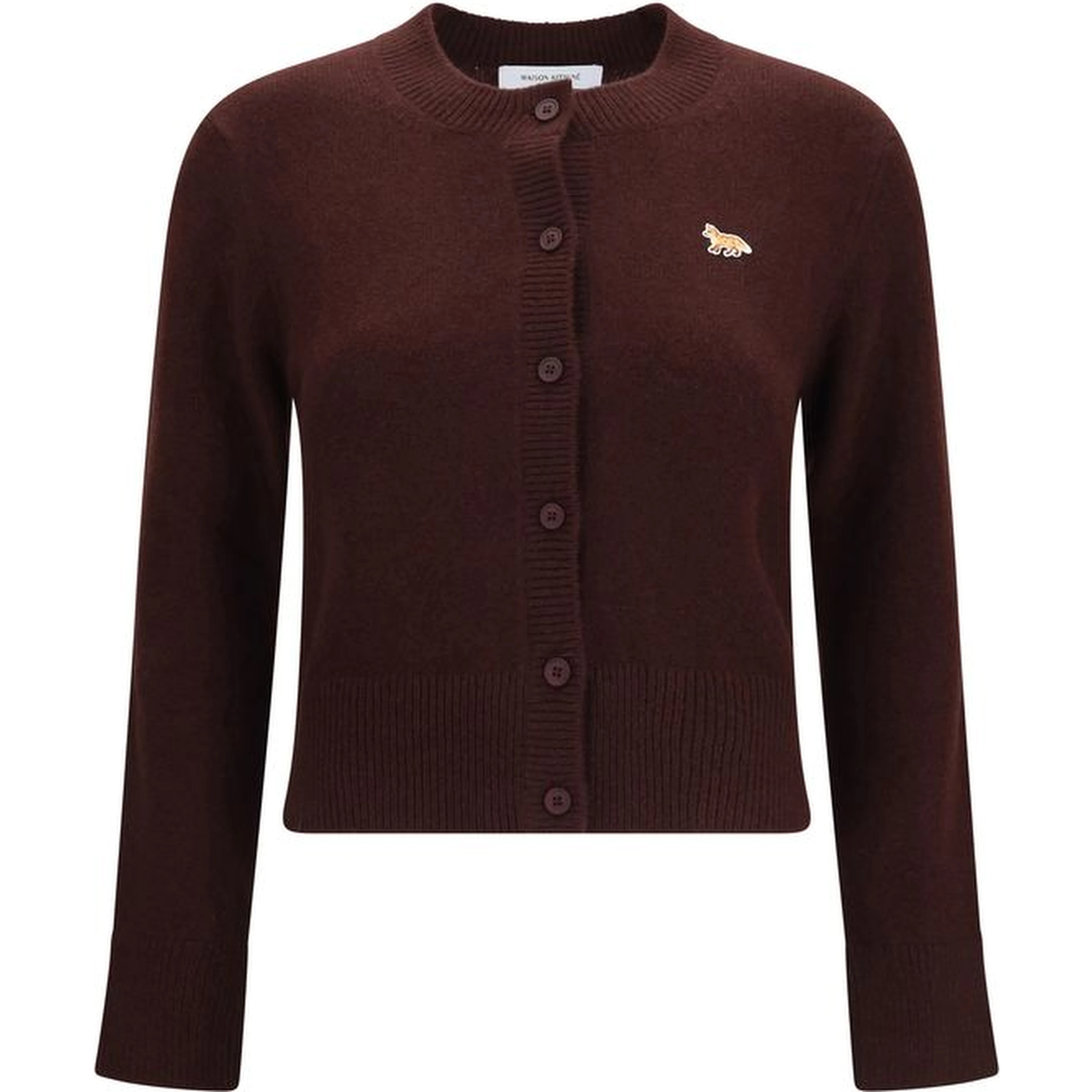 Brown Wool Oves Aries Cardigan