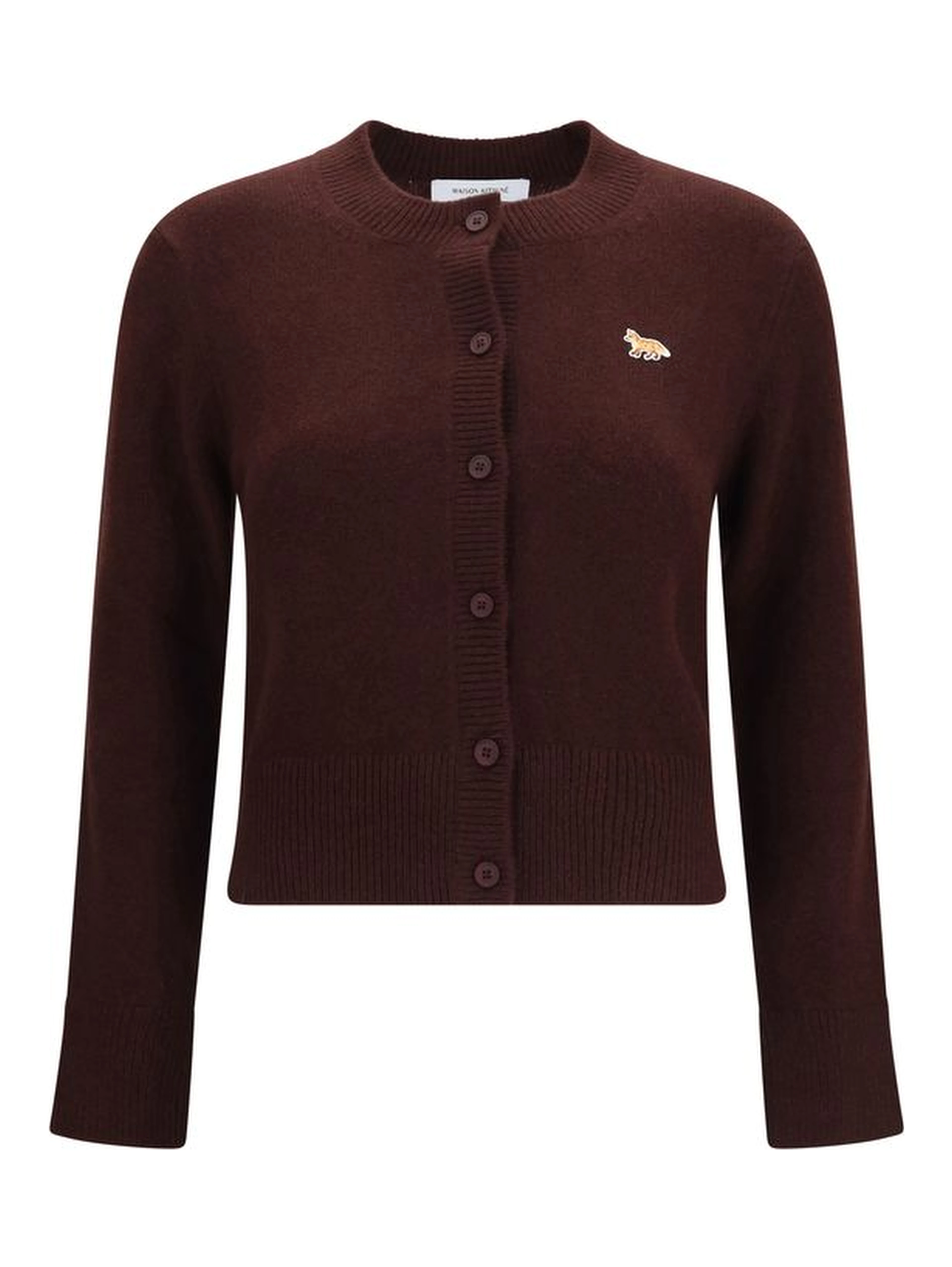 Brown Wool Oves Aries Cardigan