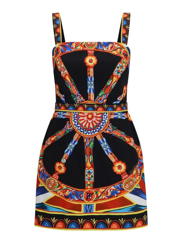 Multicolor Cotton Casual Dress