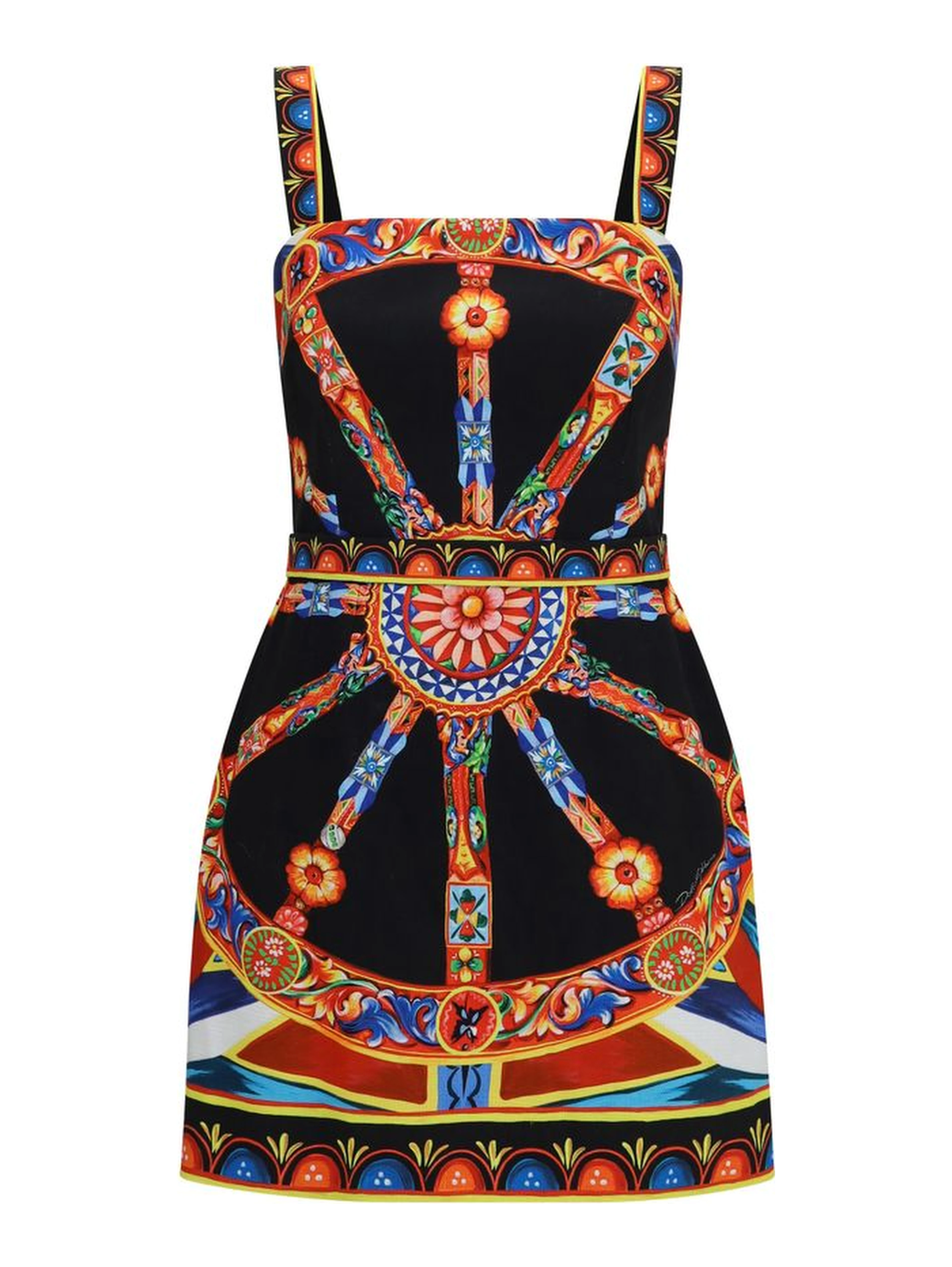 Multicolor Cotton Casual Dress