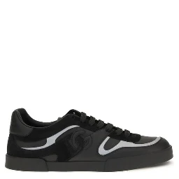 Black Calf Leather Bos Taurus Sneakers