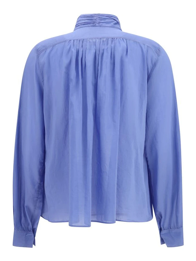 Blue Cotton Blouse alternative
