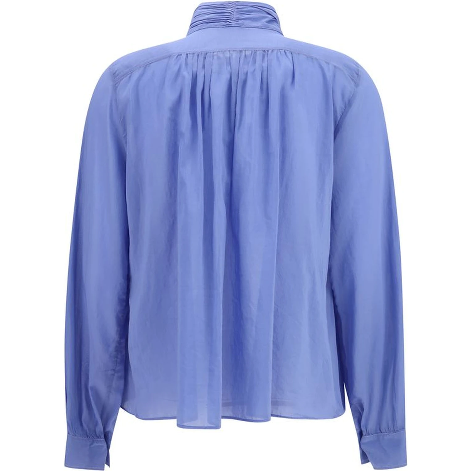 Blue Cotton Blouse