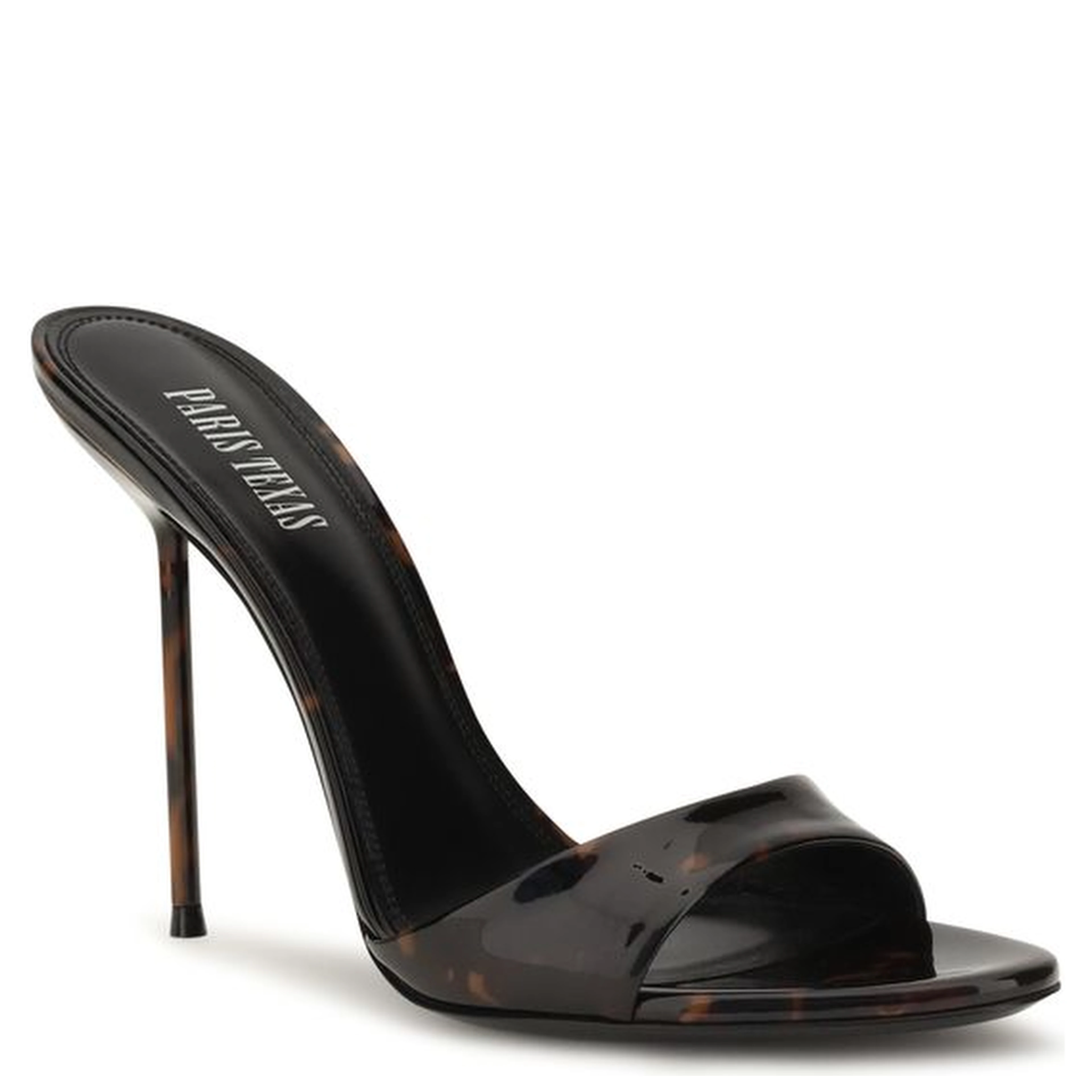 Black Calf Leather Bos Taurus Mules