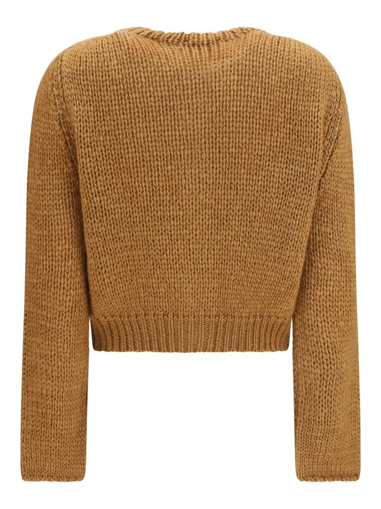 Brown Silk Cardigan alternative