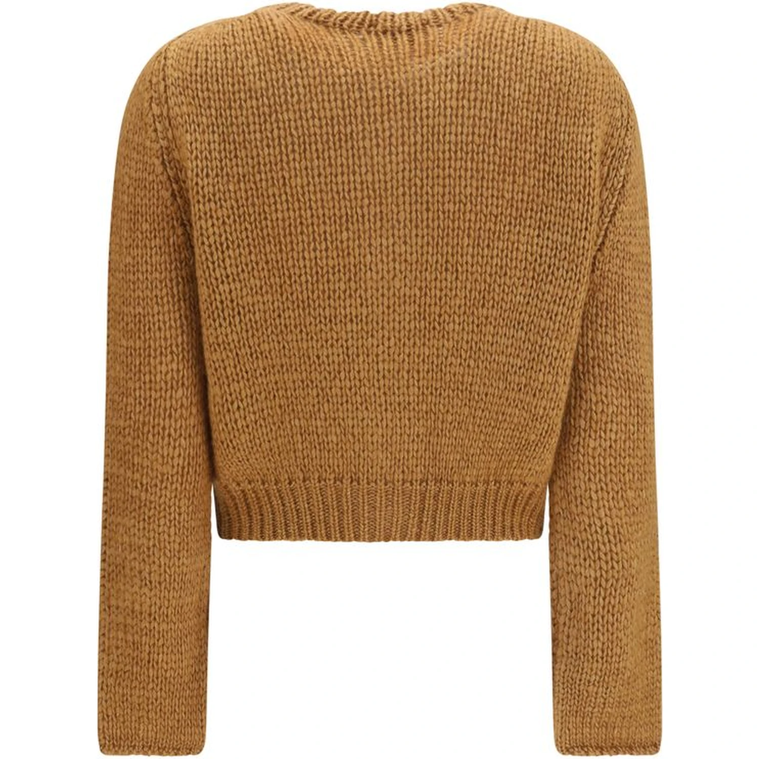 Brown Silk Cardigan
