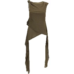Bicolor Polyester Blouse