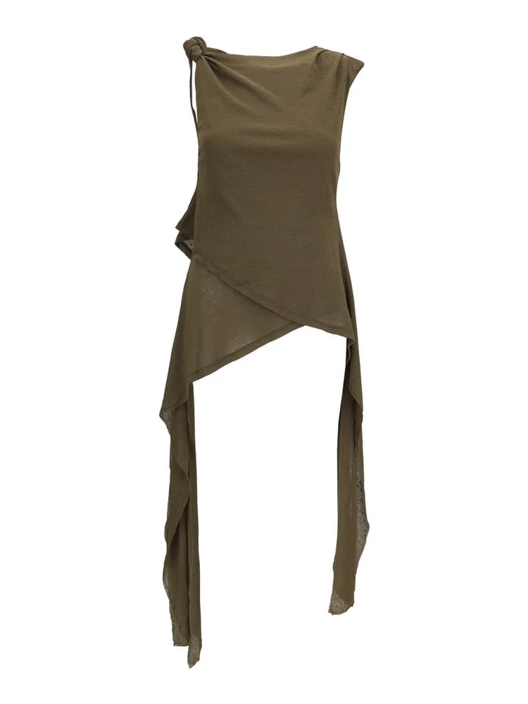 Bicolor Polyester Blouse