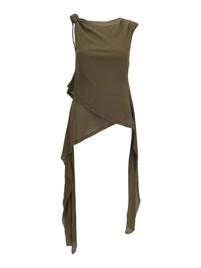 Bicolor Polyester Blouse