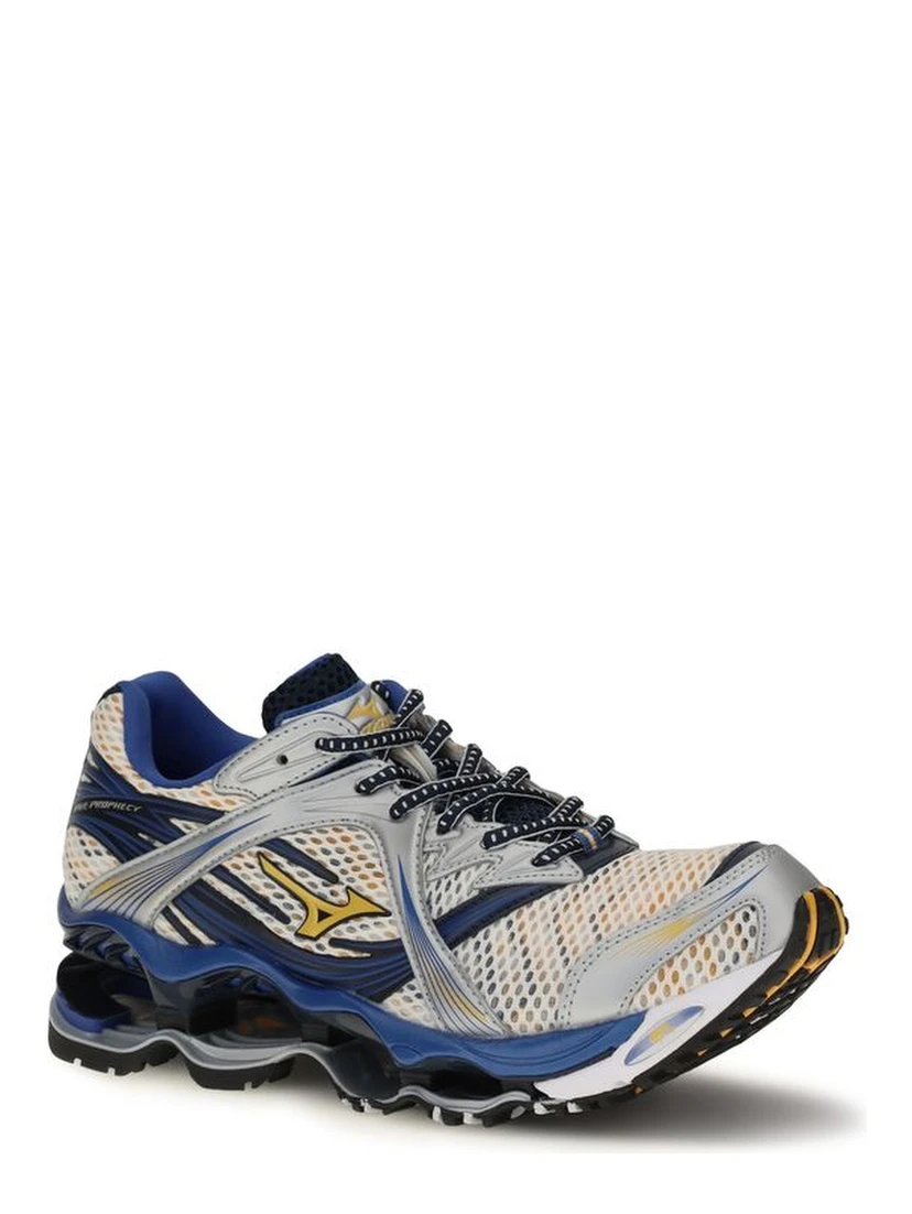Multicolor Fabric Athletic Sneakers