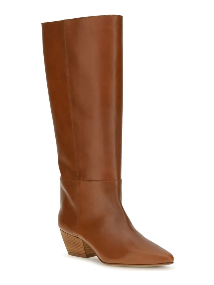 Brown Calf Leather Bos Taurus Ankle Boots alternative