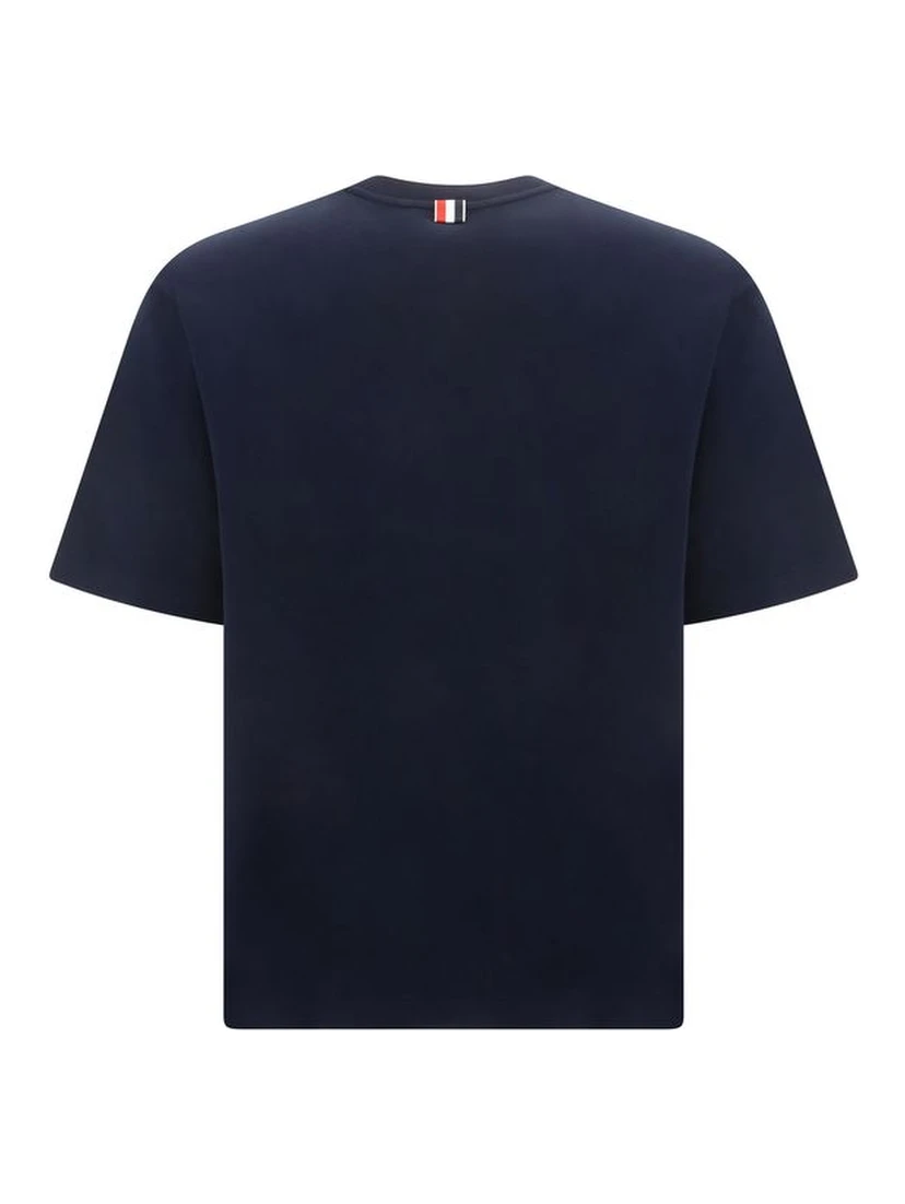 Blue Cotton T-Shirt