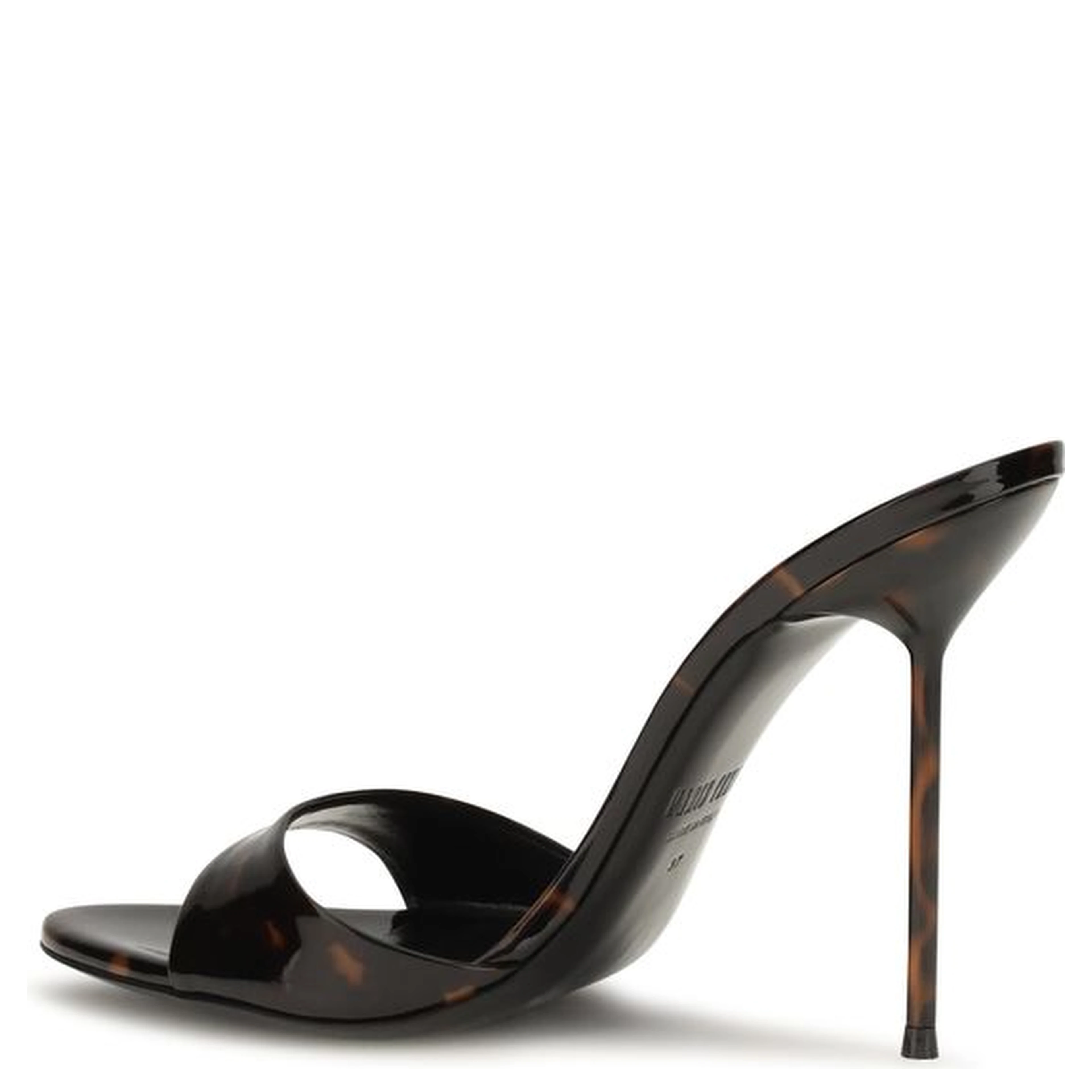 Black Calf Leather Bos Taurus Mules
