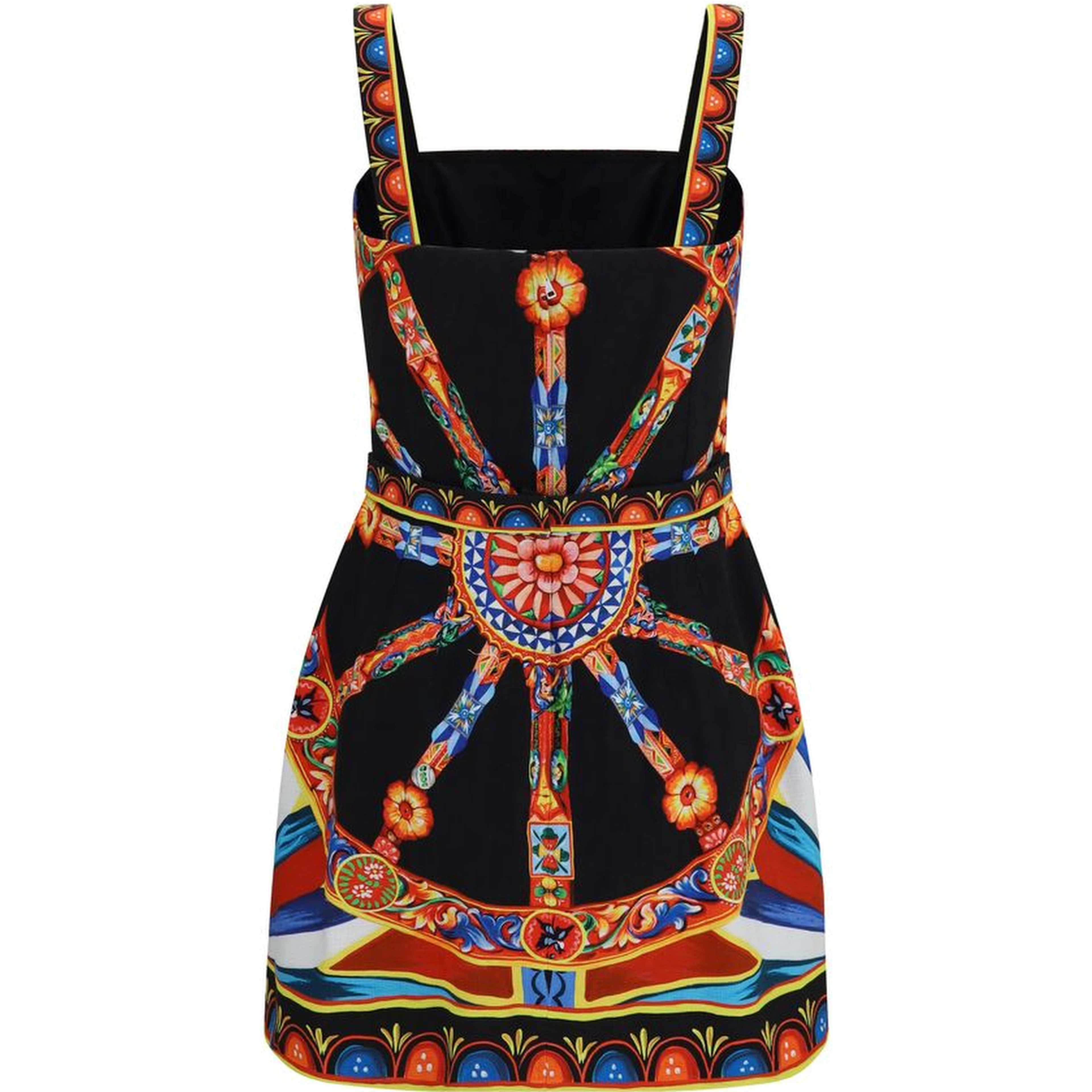 Multicolor Cotton Casual Dress