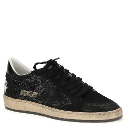 Black Calf Leather Bos Taurus Low Top Sneakers