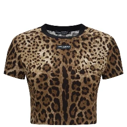 Beige Cotton T-Shirt