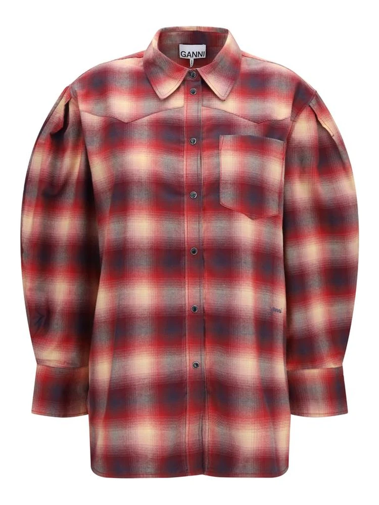 Multicolor Cotton Pattern Shirt