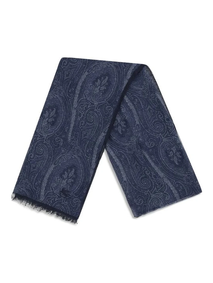 Blue Modal Scarf