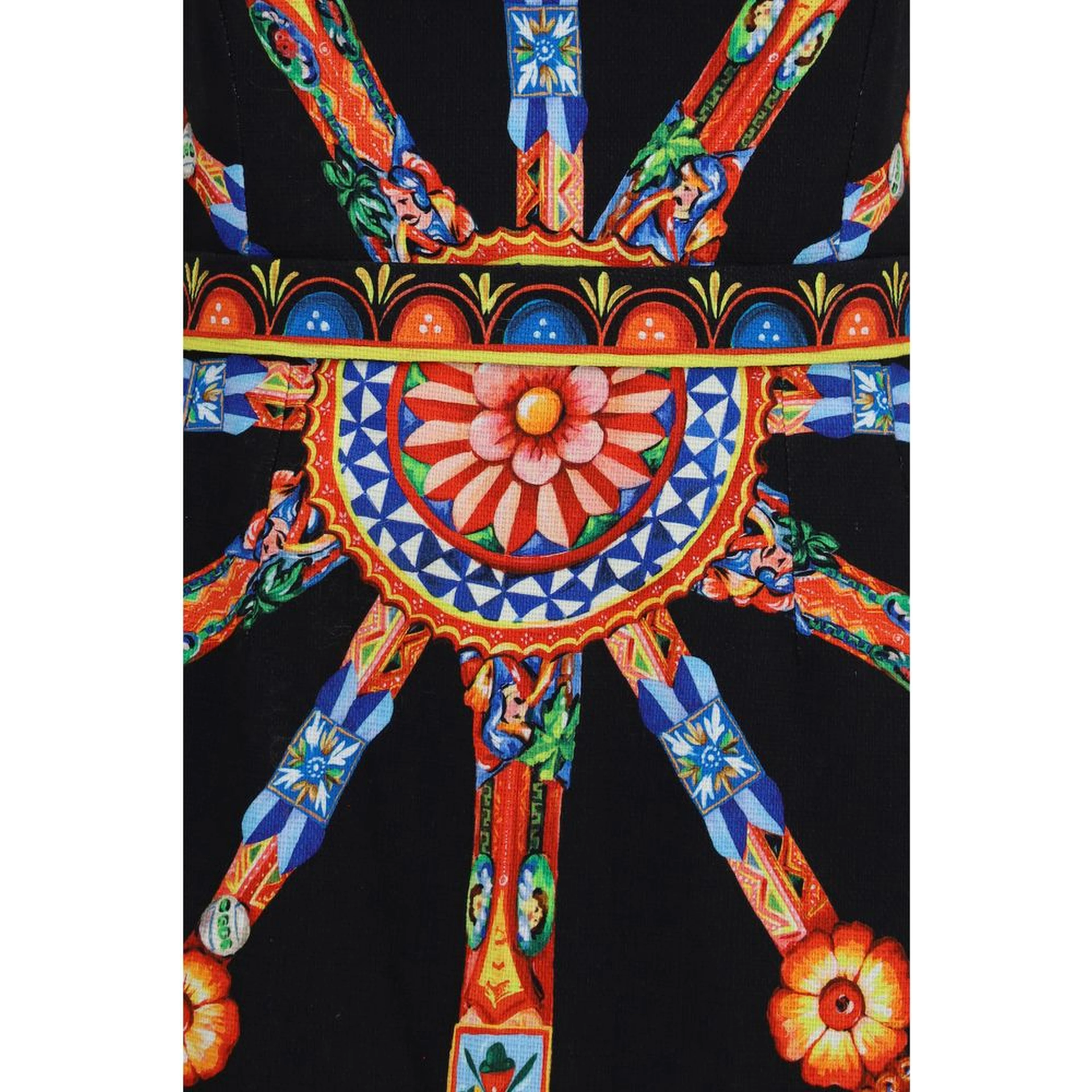 Multicolor Cotton Casual Dress