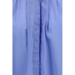 Blue Cotton Blouse