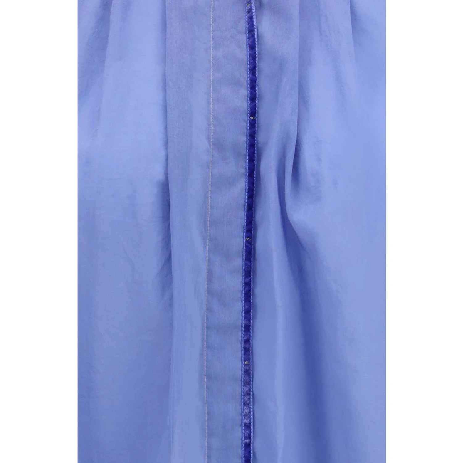 Blue Cotton Blouse
